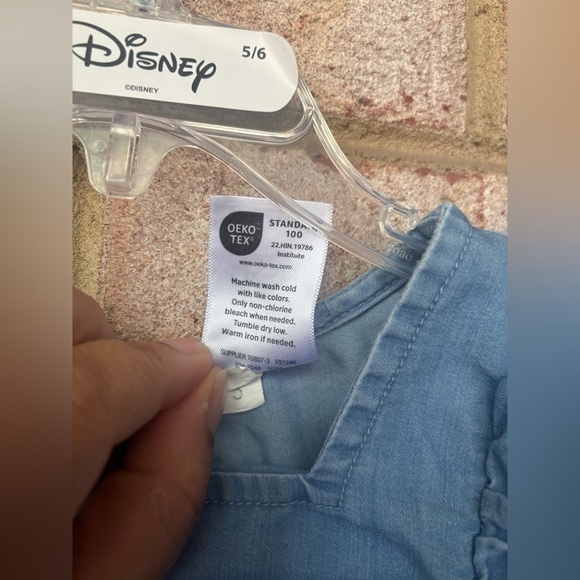 Okie Dokie Blue Dress Toddler & Little Girls Size 5 - Picture 6 of 6